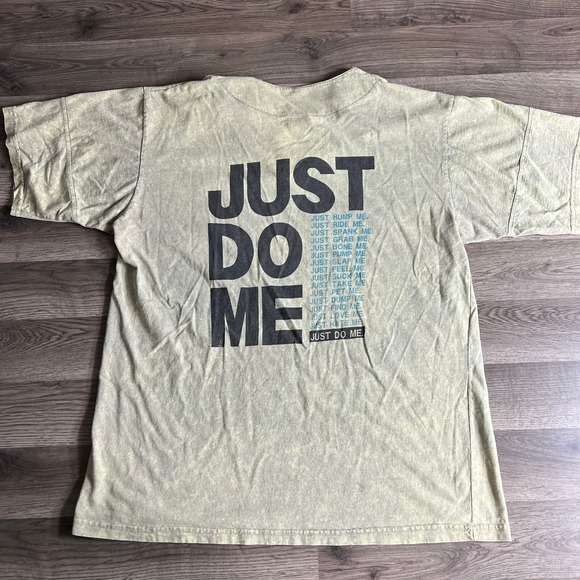 VTG Rasta Just Do Me Henley Shirt XL Speed Limit 88 Weed Reggae USA Made - Picture 4 of 11